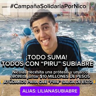 Campaña Solidaria por Nicolás: Un Llamado a la Comunidad.